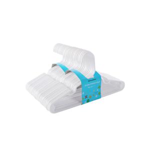 Kinderkleerhangers 30 stuks wit