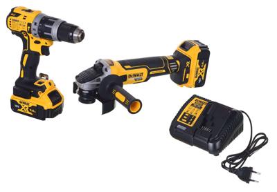 COMBO-kit 18V DCD796, DCG405 + 2x5,0Ah DCK208