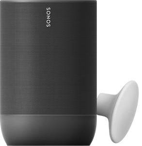 Sonos Move Zwart + Muurhaak Wit