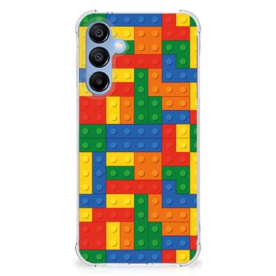 Samsung Galaxy A16 Doorzichtige Silicone Hoesje Blokken Samsung Galaxy A16 Doorzichtige Silicone Hoesje Blokken