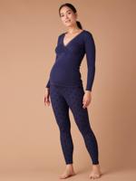 2-delige homewear zwangerschapsset ENVIE DE FRAISE marineblauw 2-delige homewear zwangerschapsset ENVIE DE FRAISE marineblauw