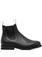 Scarosso bottines chelsea William III en cuir - Noir