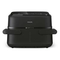 Philips 1000 series NA150/00 friteuse Dubbel 7 l Vrijstaand 2450 W Heteluchtfriteuse Zwart