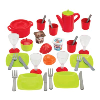 Ecoiffier 100% chef servies in opbergbox 36dlg
