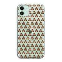 Poop emoji: iPhone 11 Transparant Hoesje
