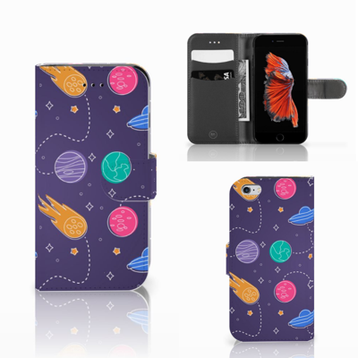 Apple iPhone 6 | 6s | Wallet Case | met Pasjes | Space