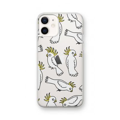 Papegaai: iPhone 12 Transparant Hoesje