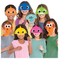 Baby Shark Maskers (8st)