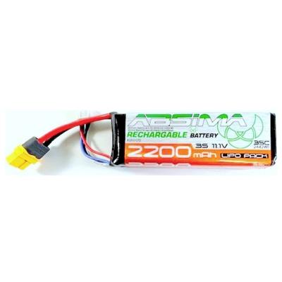 Absima LiPo accupack 11.1 V 2200 mAh 35 C Softcase