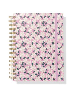 051 Notitieboek A5 Gelinieerd Bloemen (multi)