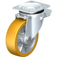 Blickle LK-ALTH 125K-1-ST Zwenkwiel met rem Wieldiameter: 125 mm Draagvermogen (max.): 350 kg 1 stuk(s)