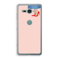 High heels: Sony Xperia XZ2 Compact Transparant Hoesje