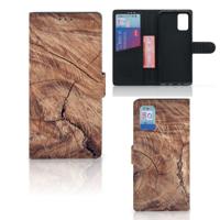 Samsung Galaxy A02s | M02s | Book Style Case | Tree Trunk