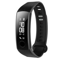 Silicone polsbandje voor vervanging voor Huawei Honor Band 3 (zwart)