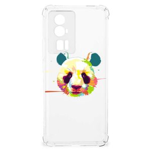 Xiaomi Poco F5 Pro Stevig Bumper Hoesje Panda Color