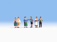 NOCH People in traditional costume schaalmodel onderdeel en -accessoire Figuurtjes - thumbnail