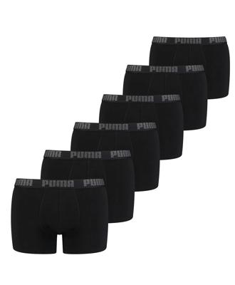 6-pack Heren Boxershort - Zwarte Multipack heren boxershorts Elastisch katoen