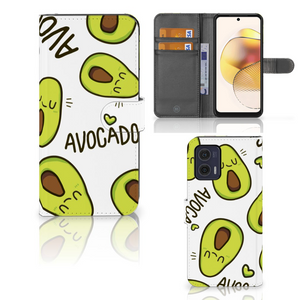 Motorola Moto G73 Leuk Hoesje Avocado Singing