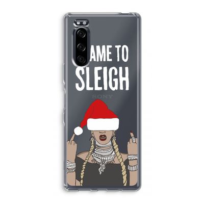 Came To Sleigh: Sony Xperia 5 Transparant Hoesje