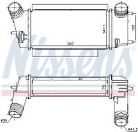 Intercooler, inlaatluchtkoeler 96252