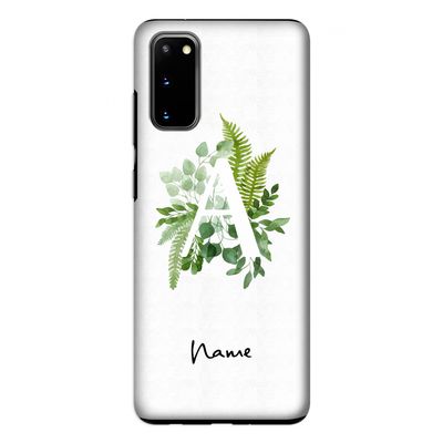 Green Brush: Samsung Galaxy S20 Tough Case