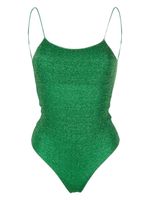 Oséree maillot de bain Lumière à effet métallisé - Vert