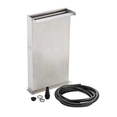 Oase Waterfall Kit 30: Rustgevende Roestvrijstalen Tuinwaterval, Flexibel & Stijlvol Design