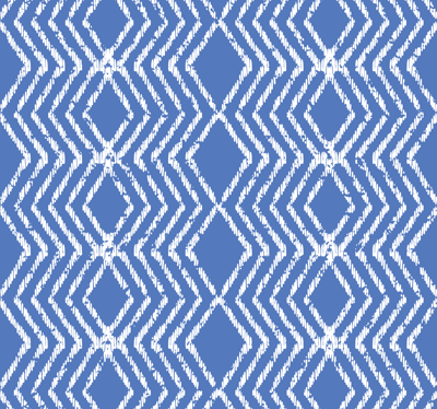 Zigzagpatroon vinyl tapijt blauw