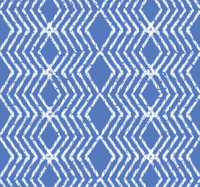 Zigzagpatroon vinyl tapijt blauw