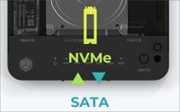 ICY BOX Docking & CloneStation for M.2 NVMe SSD and 2.5"/3.5" SATA SSD/HDD dockingstation - thumbnail