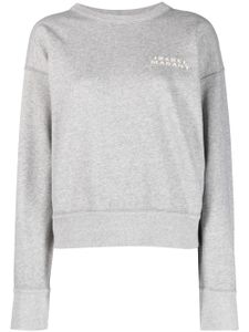 ISABEL MARANT sweat Shad à logo brodé - Gris