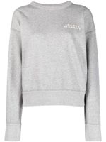 ISABEL MARANT sweat à logo brodé - Gris