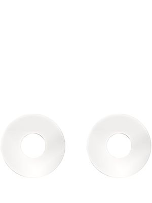 Christofle lot de deux sous-verres Oh - Argent