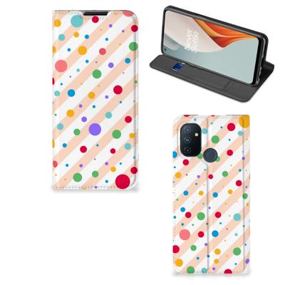 OnePlus Nord N100 | Hoesje met Magneet | Dots