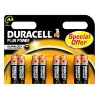 Alkalinebatterijen DURACELL LR06 LR6 AA 1.5V (8 pcs) AA