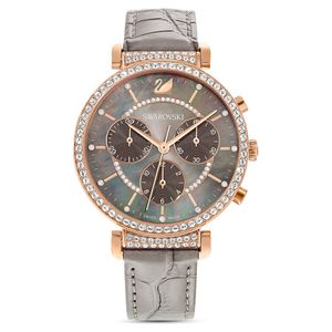 Swarovski 5580348 Horloge Passage Chrono Gray rosekleurig-grijs 36 mm