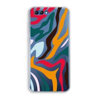 Colored Zebra: Honor 10 Transparant Hoesje