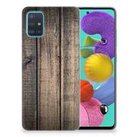 Samsung Galaxy A51 | Bumper Hoesje | Steigerhout
