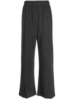 b+ab pantalon droit à taille élastiquée - Gris