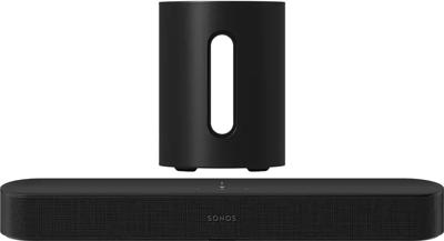 SONOS Sonos Entertainmentset met Beam (Gen2) + Sub Mini - Zwart
