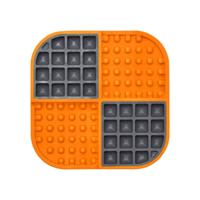 Voerbak voor honden Lickimat Dog Slomo Orange Polypropyleen TPR