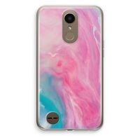Roze explosie: LG K10 (2017) Transparant Hoesje