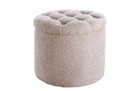 Kruk MODERN BAROCK STORAGE 50cm boucle champagne - 45066