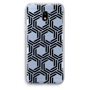 Geometrisch patroon: Samsung Galaxy J3 (2017) Transparant Hoesje