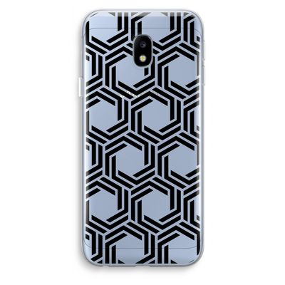 Geometrisch patroon: Samsung Galaxy J3 (2017) Transparant Hoesje