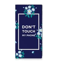 Samsung Galaxy S24 Ultra Design Case Flowers Blue DTMP - thumbnail