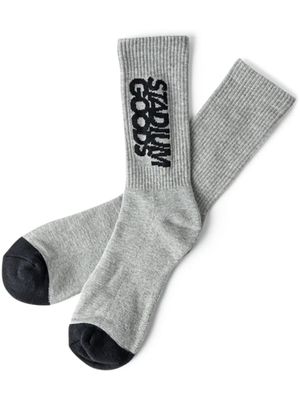 STADIUM GOODS® chaussettes Basic Crew - Gris
