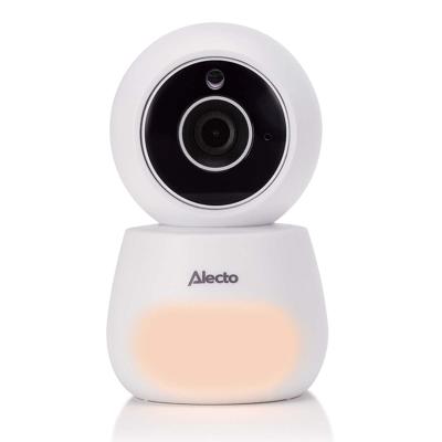 Alecto DVM2060C - Extra camera voor de Alecto DVM2060 Babyfoon met camera én app, met Full HD-beeldkwaliteit en tot 10x digitale zoom - Wit