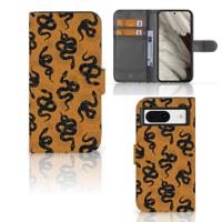 Telefoonhoesje | Met pasjeshouder | voor Google Pixel 8 Snakes