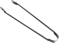 spatbordstang 28 mat zwart